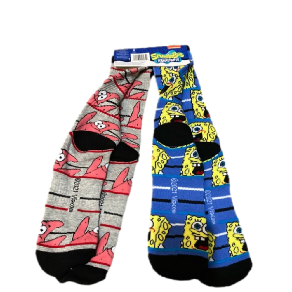 Colorful SpongeBob and Patrick Long Socks - Picture 9 of 9